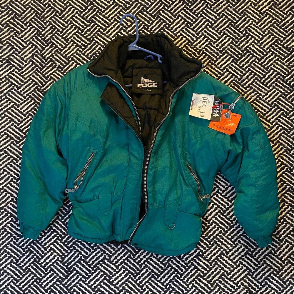 Vintage Womens Ski Jacket, Small